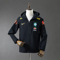 Veste imperméable CBF Brésil - Noire