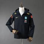 Veste imperméable CBF Brésil - Noire