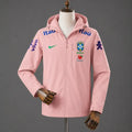 Veste imperméable CBF Brésil - Rose
