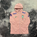 Veste imperméable CBF Brésil - Rose