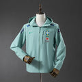Veste imperméable CBF Brésil - Verte