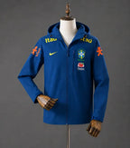 Veste imperméable CBF Brésil - Bleu