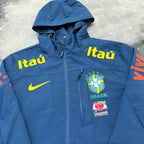Veste imperméable CBF Brésil - Bleu